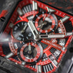 The Vanguard Carbon Chrono - Crimson Ember