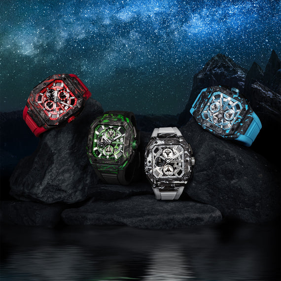 The Vanguard Carbon Chrono - Group Hero Shot