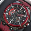 The Apex Chrono -  Crimson Steel