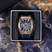 The Intrepid Chronograph - Rose Gold / Blue