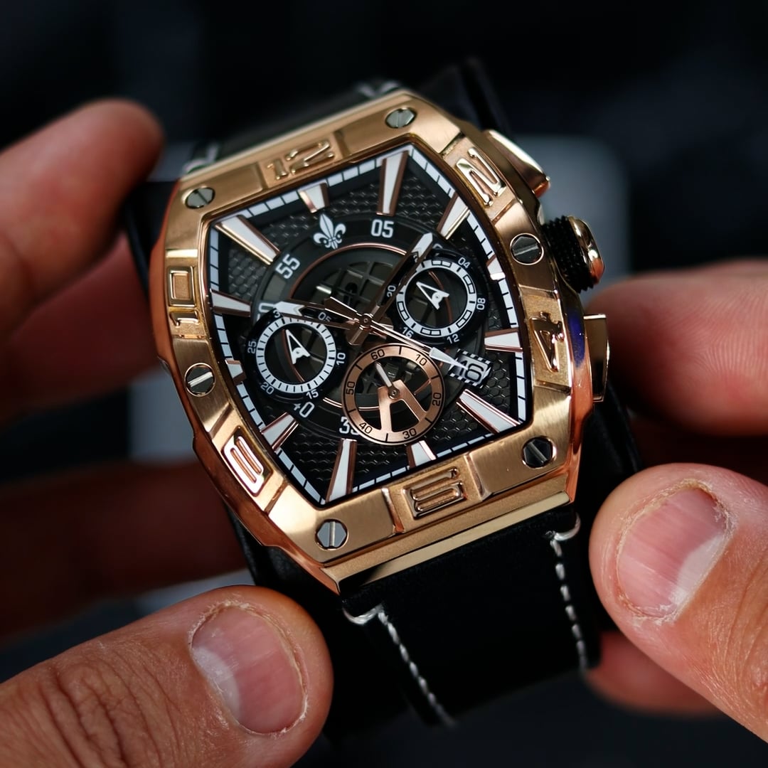The Intrepid Chronograph - Rose Gold | Ralph Christian Watches