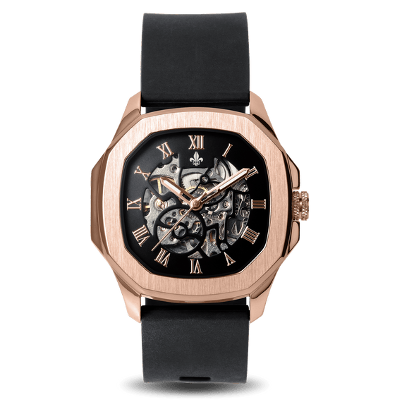 The Good Brown Strap, Rose Gold Buckle – Bangalore Watch Company™