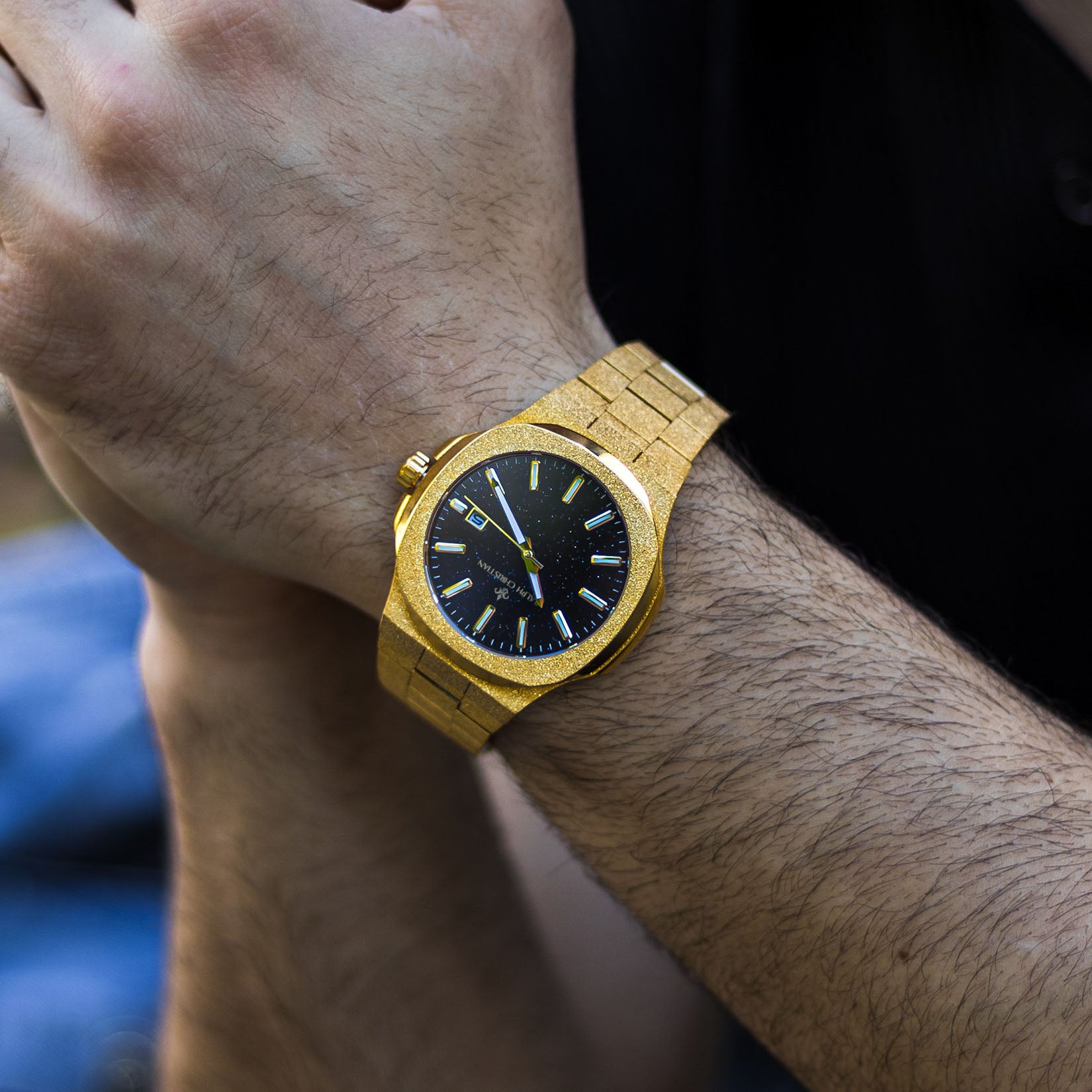 The Frosted Stellar | Gold | Ralph Christian Watches