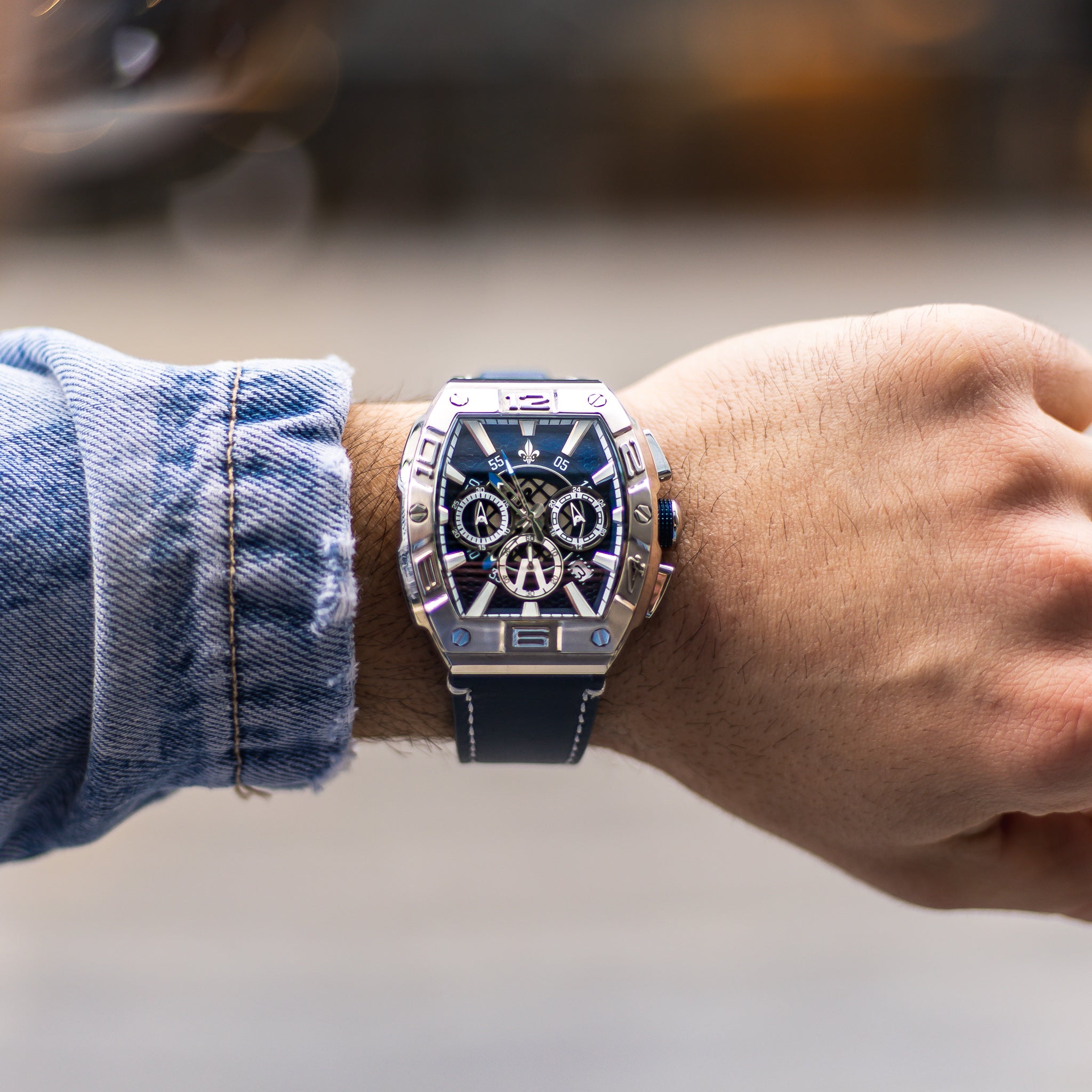 The Intrepid Chronograph - Blue | Ralph Christian Watches