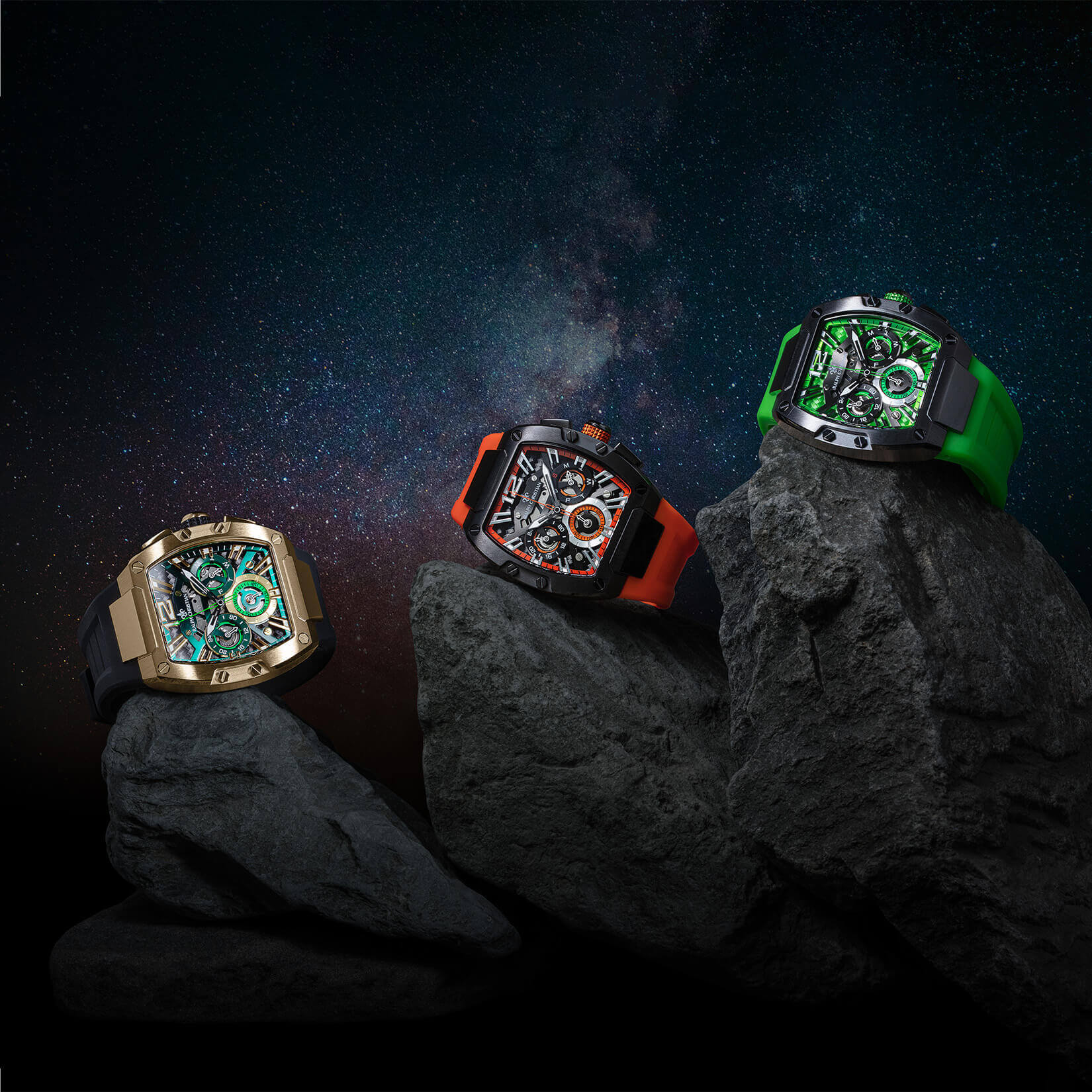 The Intrepid Sport | Gilded Black | Ralph Christian Watches