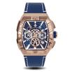 The Intrepid Chronograph - Rose Gold / Blue