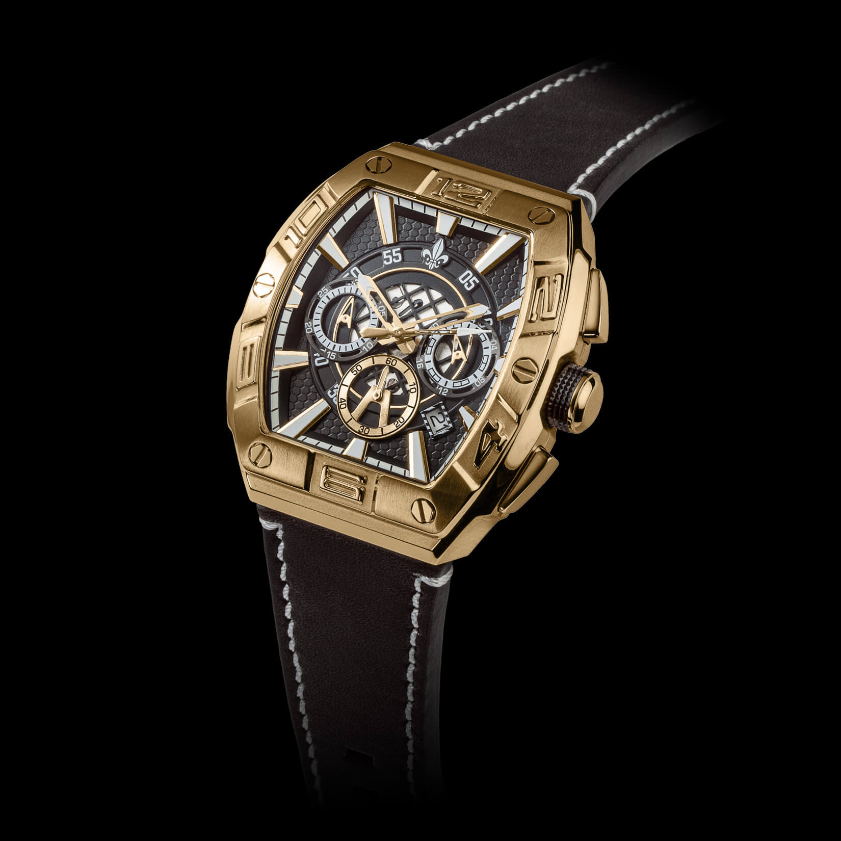 The Intrepid Chronograph | Gold | Ralph Christian Watches