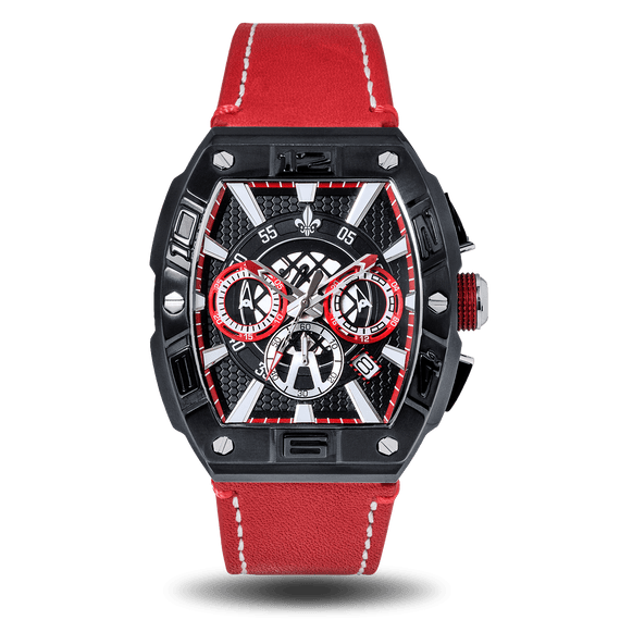 The Intrepid Chronograph - Red